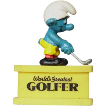 Figura Pitufo Golfista – Smurf-A-Gram Vintage | Schleich