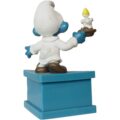 Figura Pitufo “You Light Up My Nights” Smurf-A-Gram – Schleich Vintage 80s | Colección Peyo - Imagen 3