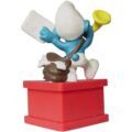 Figura Pitufo Cartero “I Didn’t Forget You… Just Your Birthday” Smurf-A-Gram 20031 – Schleich Vintage 1980s | Colección Peyo - Imagen 2