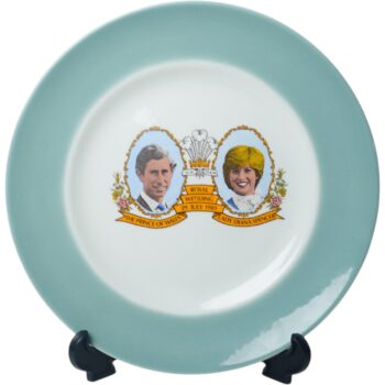 Plato Conmemorativo Boda Real Carlos y Diana – Hecho en Inglaterra