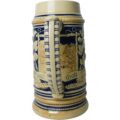 Jarra de Cerveza Alemana Vintage de Cerámica – 1 Litro - Imagen 5