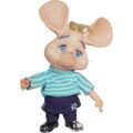 Mini Topo Gigio - Muñeco de época 80s (Coleccionable) Vintage Peruano - Imagen 1