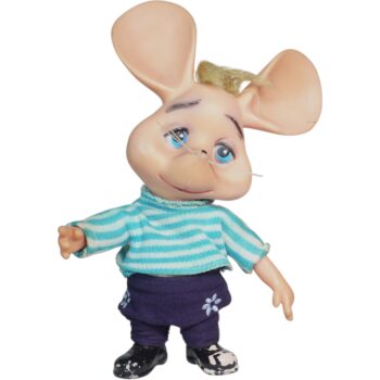 Mini Topo Gigio - Muñeco de época 80s (Coleccionable) Vintage Peruano