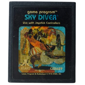 Juego Sky Diver para Atari 2600 | Cartucho Original Funcional