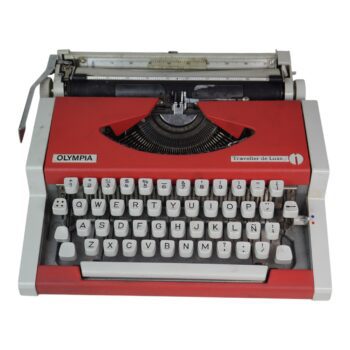 Máquina de Escribir Olympia Traveller de Luxe