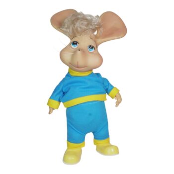 Topo Gigio - Muñeco de época 80s (Coleccionable) Ropita Celeste