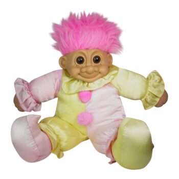 Peluche Troll Vintage Russ Berrie | Payaso | Años 80-90
