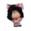 Mafalda con Vestido de Corazones – Muñeca Vintage Coleccionable - Imagen 1