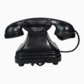 Teléfono Antiguo de Baquelita Negra | Disco Giratorio | Años 50 - Imagen 3