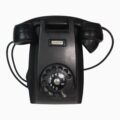 Teléfono Antiguo de Pared Ericsson en Baquelita Negra - Imagen 1