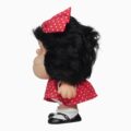 Mafalda con Vestido Rojo de Puntos Blancos – Muñeca Vintage Coleccionable - Imagen 3