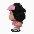 Mafalda con Vestido a Cuadros – Muñeca Vintage Coleccionable - Imagen 3