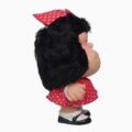 Mafalda con Vestido Rojo de Puntos Blancos – Muñeca Vintage Coleccionable - Imagen 4