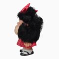 Mafalda con Vestido Rojo de Puntos Blancos – Muñeca Vintage Coleccionable - Imagen 3