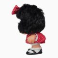 Mafalda con Vestido Rojo de Puntos Blancos – Muñeca Vintage Coleccionable - Imagen 3