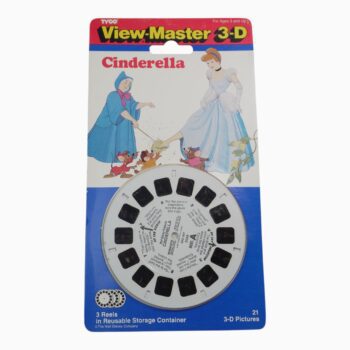 Set de Discos View-Master 3-D: Cinderella / Cenicienta (Tyco / Disney) – Blíster Original Vintage 1993