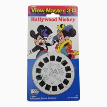 Set de Discos View-Master 3-D: Hollywood Mickey (Tyco / Disney - Ref. 3073) – Blíster Original Vintage 1990s