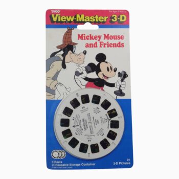 Set de Discos View-Master 3-D: Mickey Mouse and Friends – Lonesome Ghosts (Tyco / Disney - Modelo 3054) – Blíster Original Vintage 1986