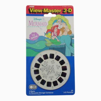 Set de Discos View-Master 3-D: Disney's The Little Mermaid – A Whale of a Tale / La Sirenita (Tyco / Disney - Modelo 3088) – Blíster Original Vintage 1990s