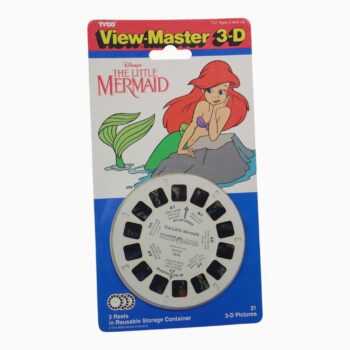 Set de Discos View-Master 3-D: Disney's The Little Mermaid / La Sirenita (Tyco / Disney - Modelo 3078) – Blíster Original Vintage 1990s