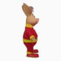 Muñeco Vintage Topo Gigio en Conjunto Deportivo Rojo y Amarillo (Rayito de Sol / María Perego) – Década de 1980 - Imagen 4