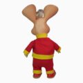 Muñeco Vintage Topo Gigio en Conjunto Deportivo Rojo y Amarillo (Rayito de Sol / María Perego) – Década de 1980 - Imagen 2