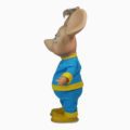 Muñeco Vintage Topo Gigio en Conjunto Deportivo Azul y Amarillo (Rayito de Sol / BASA / María Perego) – Década de 1980 - Imagen 3