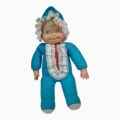 Muñeco Vintage Apachurrito Azul (BASA Original) – Perú Década de 1970 / 1980 - Imagen 1