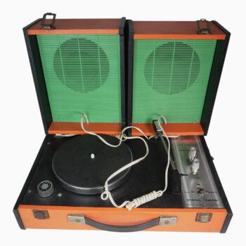 Tocadiscos Portátil SABA | Alta Fidelidad Stereo Sound | Vintage Peruano Años 70